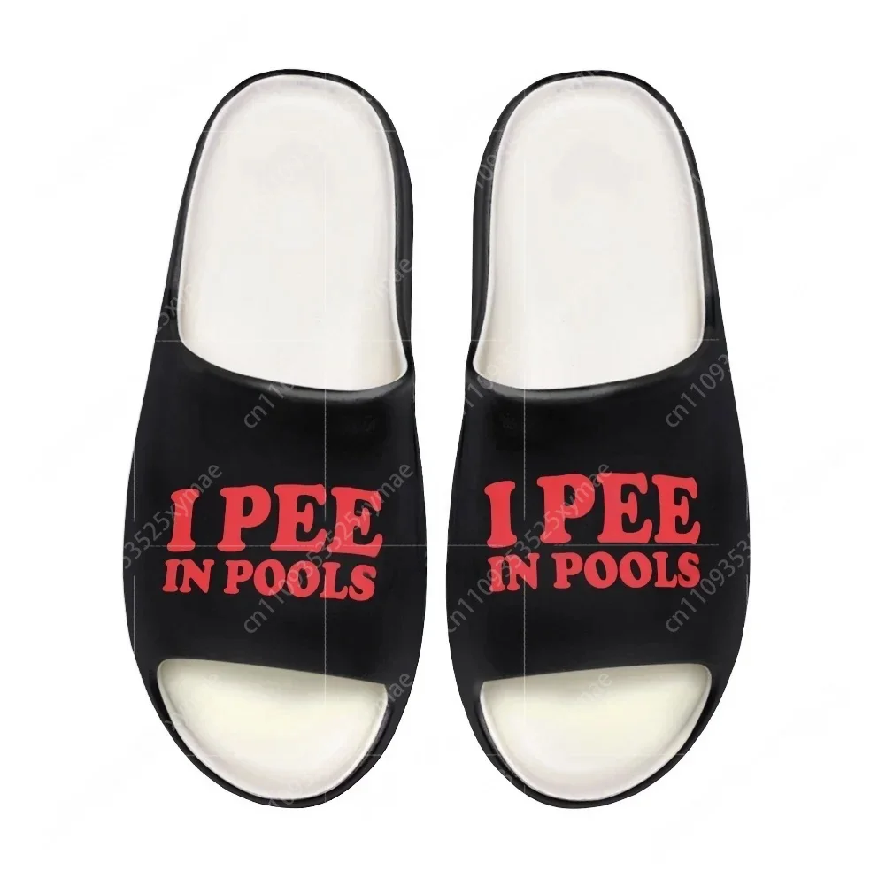 Men Shoes Office - I Pee in Pools Ciabatte a