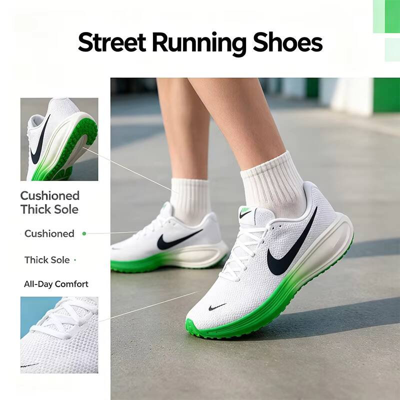 Men Shoes Size Nike - Nuove Sneakers da Corsa Nike Bianche