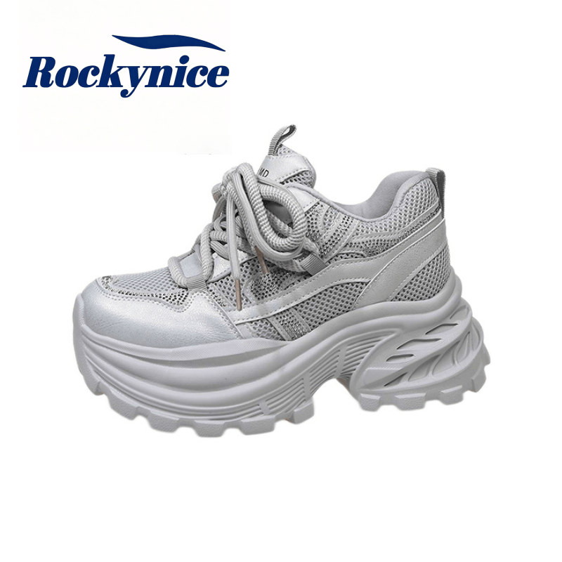 Mesh Trainer Breathable - Nuove Sneakers Chunky Estive da Donna