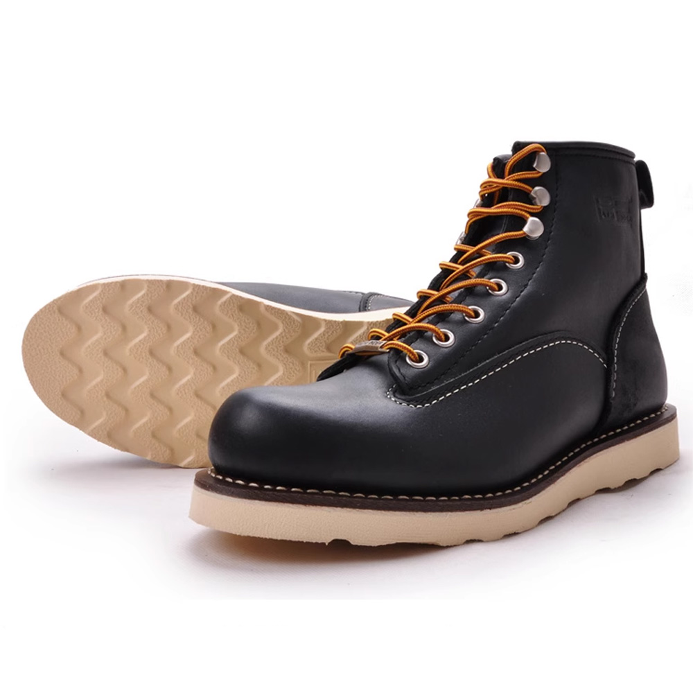 Work Boot Steel Toe - Stivali da moto da uomo in