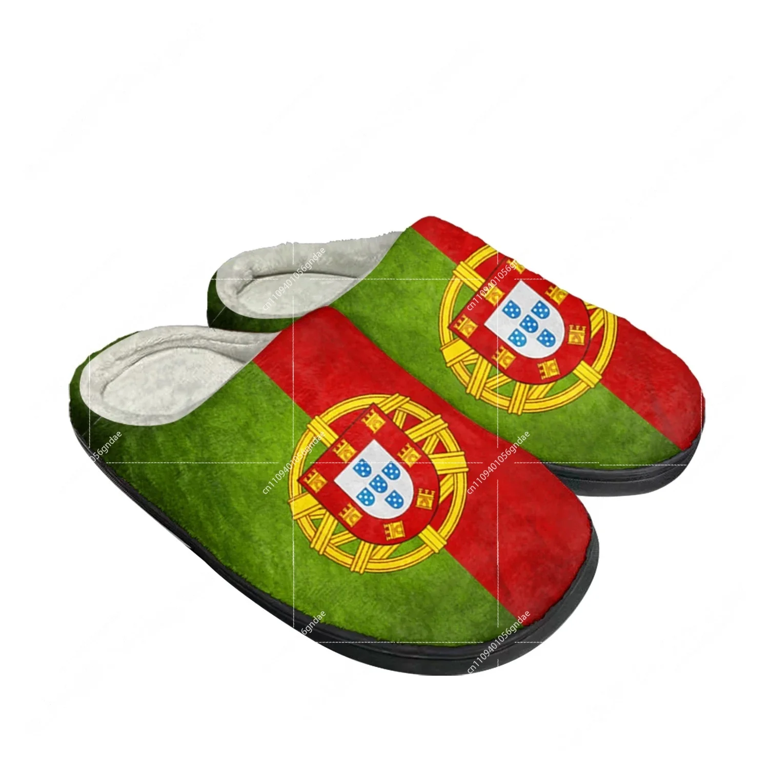 Men Shoes Trends - Pantofole Personalizzate in Cotone con Bandiera