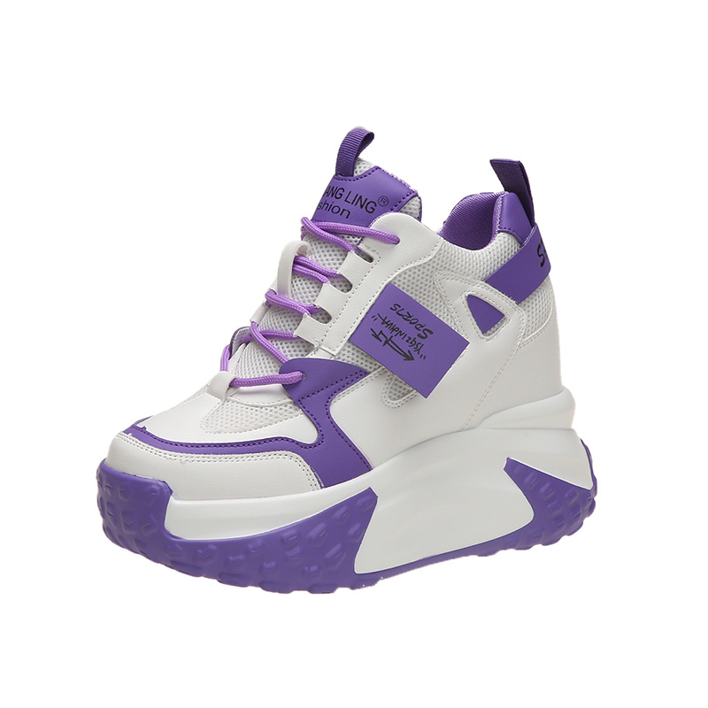 Mesh Trainer Breathable - Sneakers con Piattaforma Alta 9,5 CM