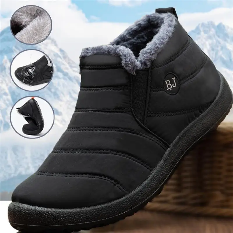 Men Shoes Office - Stivali da Neve alla Moda per
