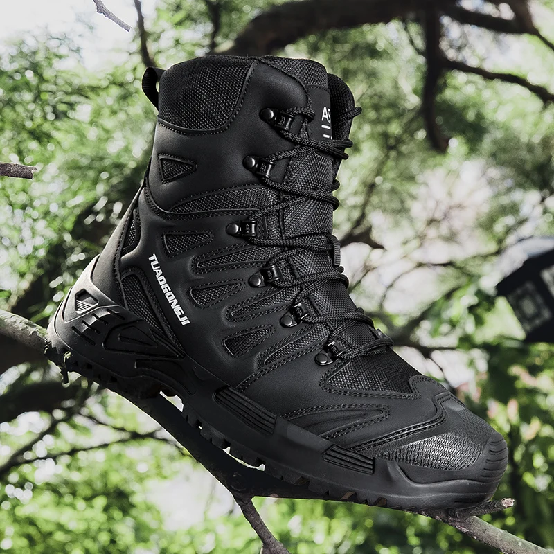 Men'S Shoes Dq - Stivali tattici da trekking all'aperto da