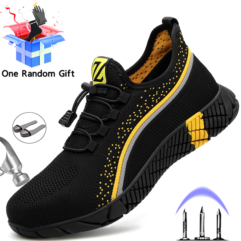 Work Boot Steel Toe - MJYTHF Maschio Indistruttibile Scarpe Da Lavoro