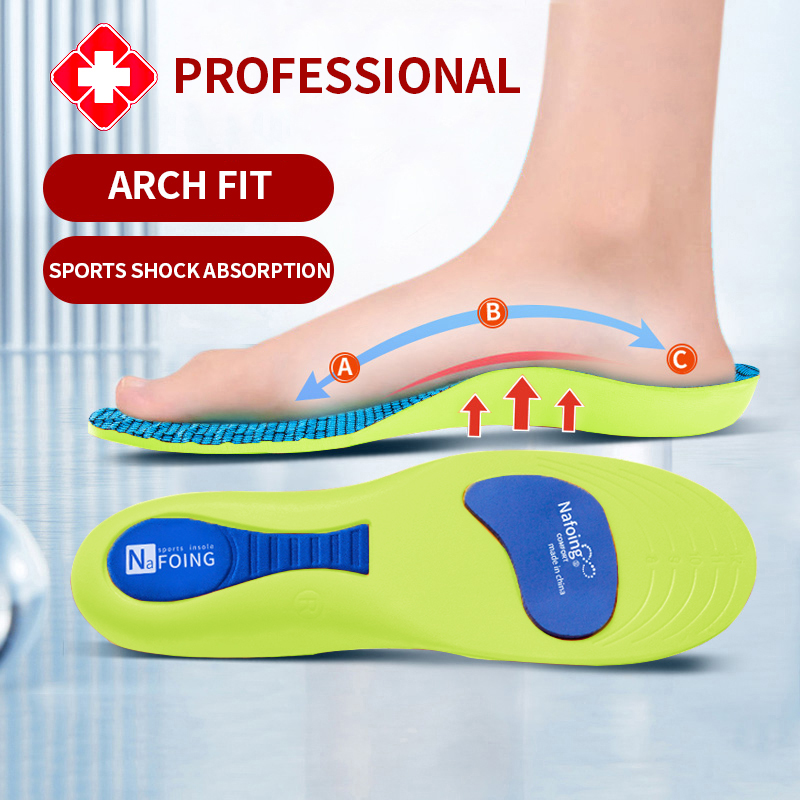 Men'S Shoes Plantar Fasciitis - Solette Ortopediche Sportive Ammortizzanti per Scarpe,