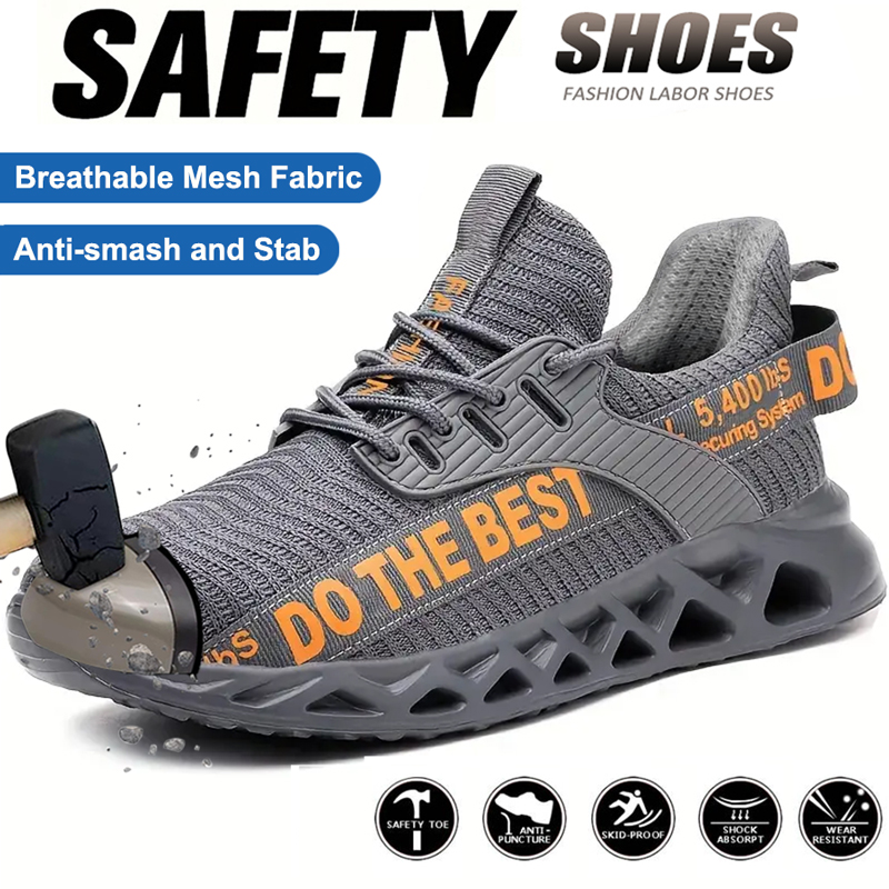 Work Boot Steel Toe - Scarpe antinfortunistiche con punta in acciaio