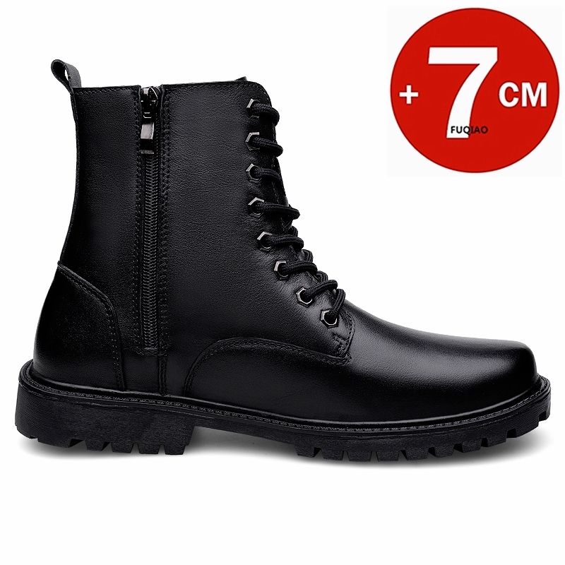Stivali rialzati in vera pelle - Men'S Shoes Daily Use recensione e prezzo