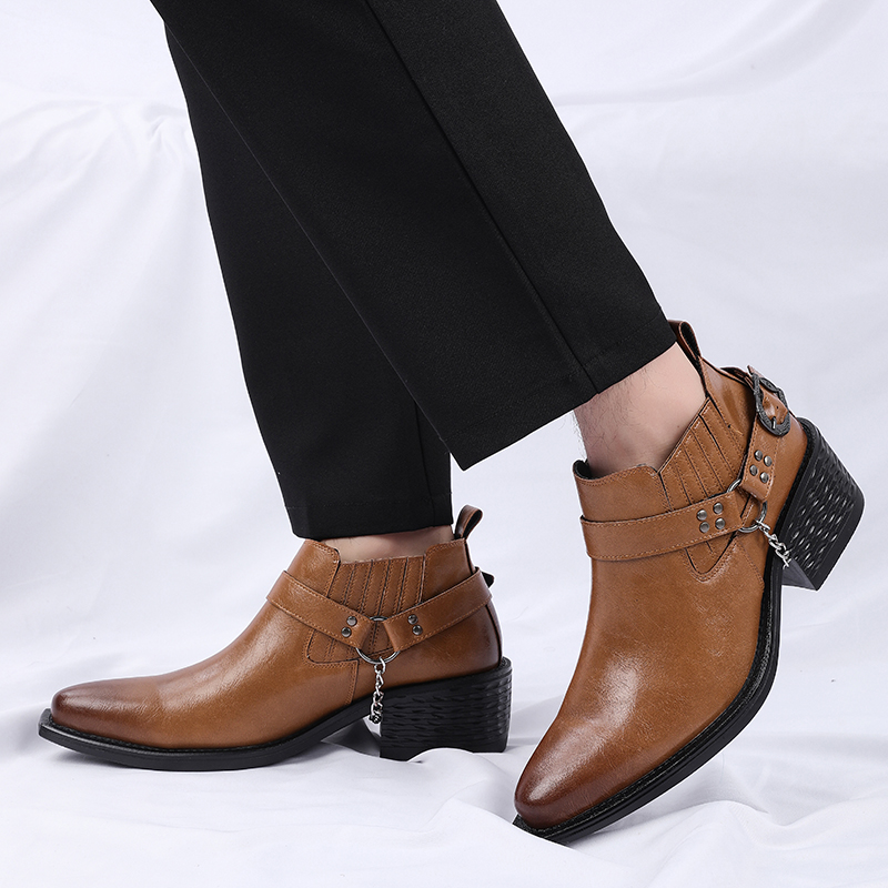 Nuovi Stivali in Pelle di Vacc - Men Shoes For Wedding recensione e prezzo