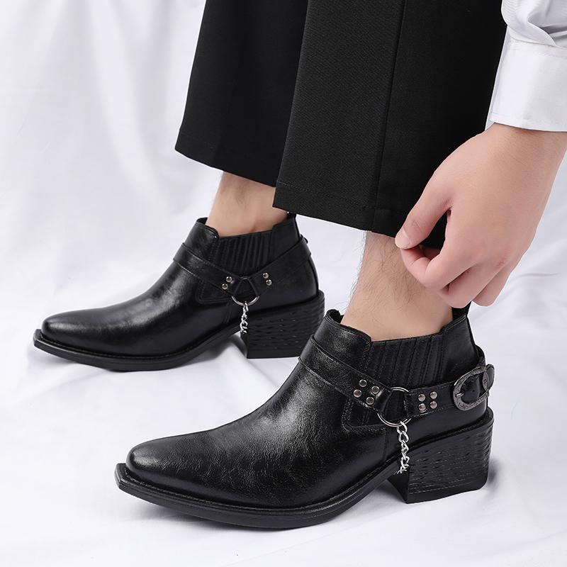 Nuovi Stivali in Pelle di Vacc - Men Shoes For Wedding recensione e prezzo