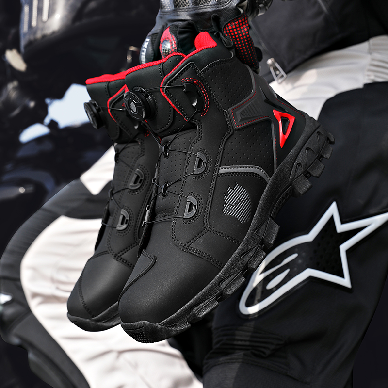 Stivali Professionali da Moto  - Men'S Shoes Dq recensione e prezzo