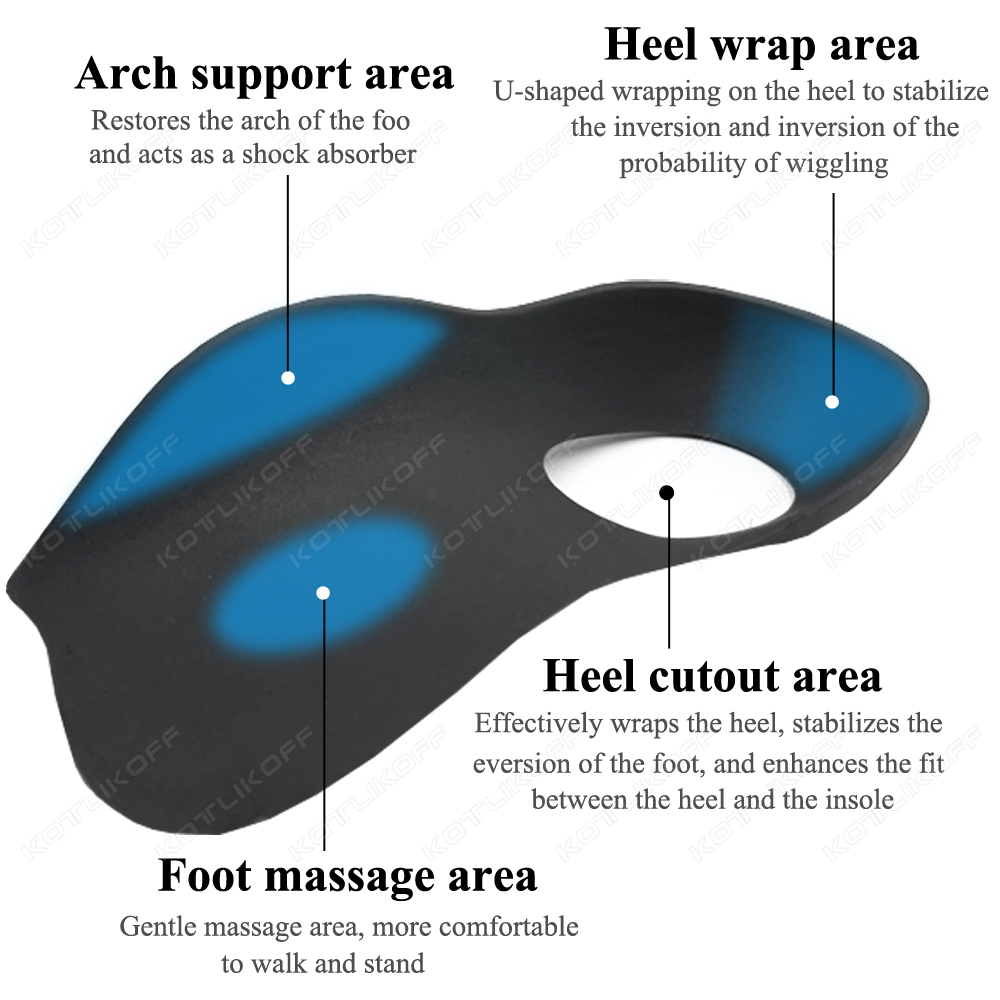 Piede piatto X/O-Leg Correzion - Men'S Shoes Plantar Fasciitis recensione e prezzo