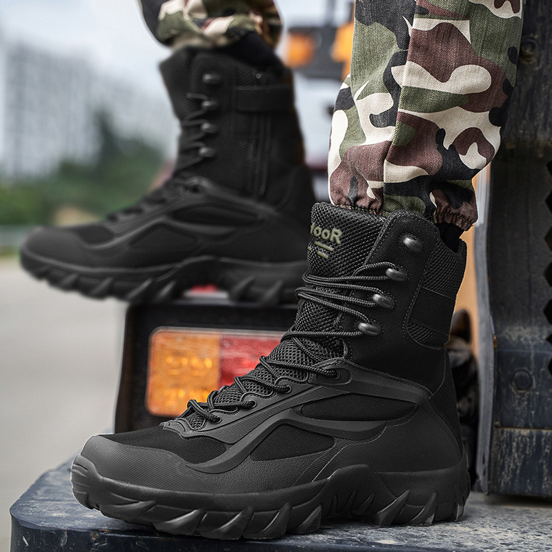 Scarpe da uomo Stivali tattici - Men'S Shoes Dq recensione e prezzo