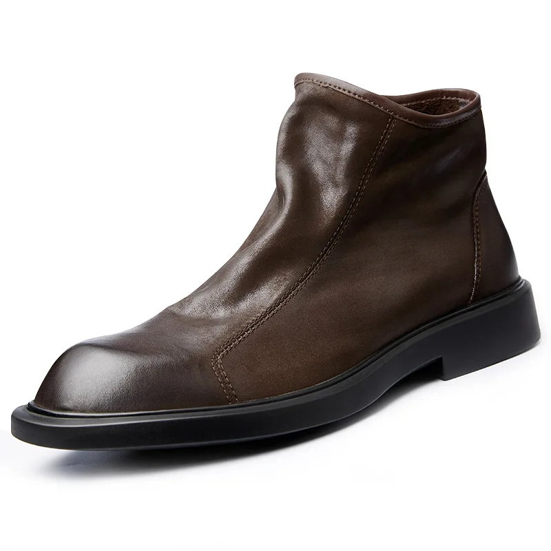 Caldi stivali da uomo in vera  - Men Shoes For Wedding recensione e prezzo