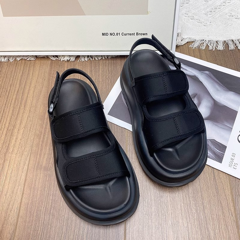 Sandali da donna a testa tonda - Velcro Strap Sandal recensione e prezzo