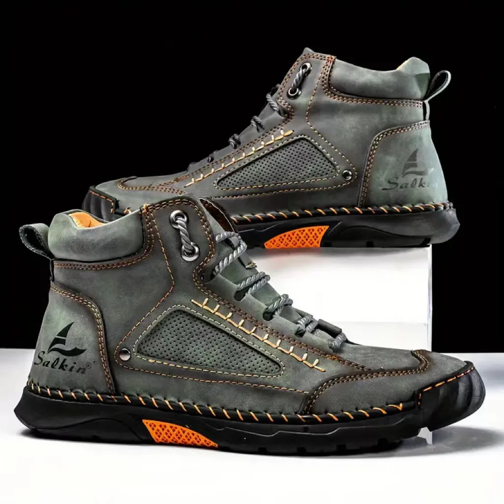 Stivali cuciti a mano da uomo  - Men'S Shoes Dq recensione e prezzo