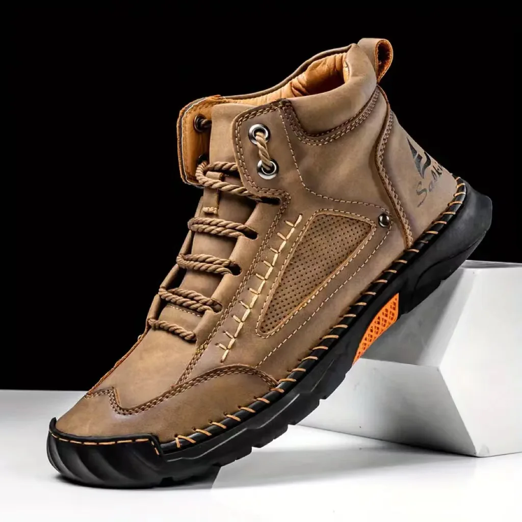 Stivali cuciti a mano da uomo  - Men'S Shoes Dq recensione e prezzo