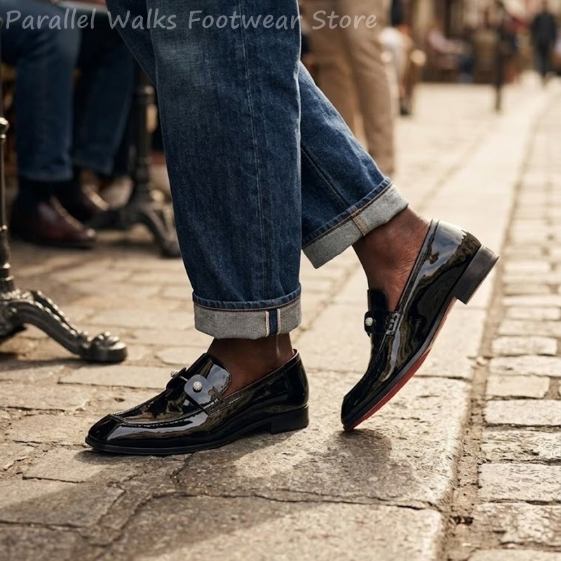 Mocassini da uomo neri in fint - Men Shoes For Wedding recensione e prezzo