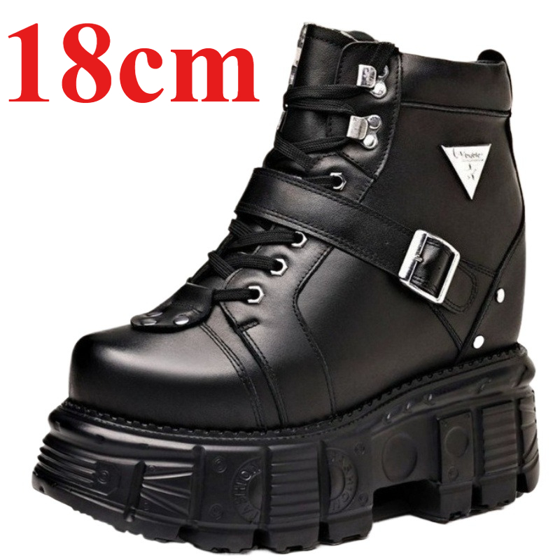 Stivali da Moto in Vera Pelle  - Men'S Shoes Dq recensione e prezzo