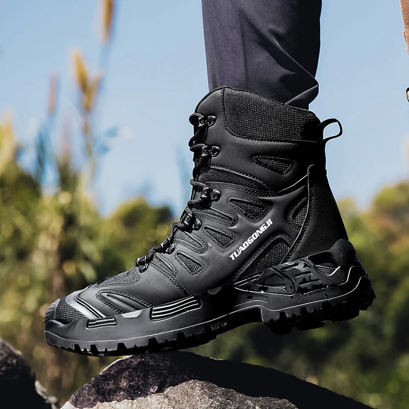 Stivali tattici da trekking al - Men'S Shoes Dq recensione e prezzo
