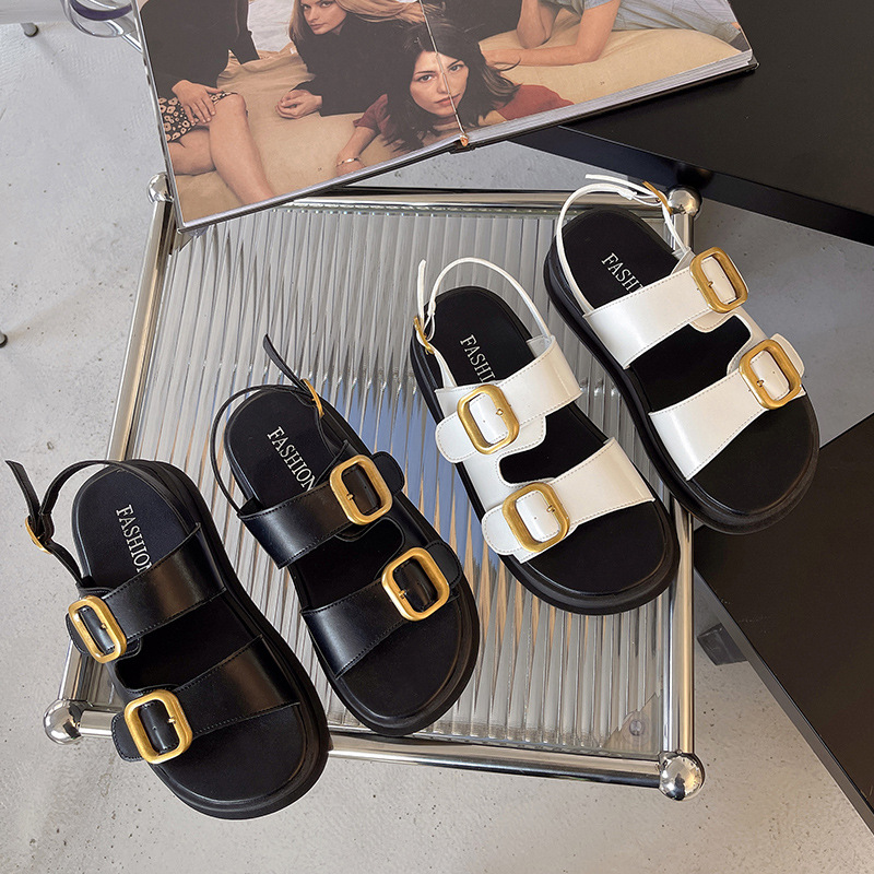 Sandali da donna con plateau g - Velcro Strap Sandal recensione e prezzo